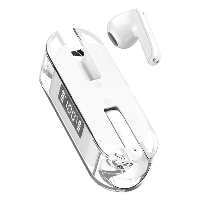 TM50 Half-In-Ear Low Latency TWS Earbuds Sports Bluetooth Headset with Digital Display TM50 Half-In-Ear Low Latency TWS Earbuds Sports Bluetooth Headset with Digital Display